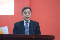 全國人大教科文衛(wèi)委員會主任委員、清華大學新聞出版學院院長柳斌杰致辭