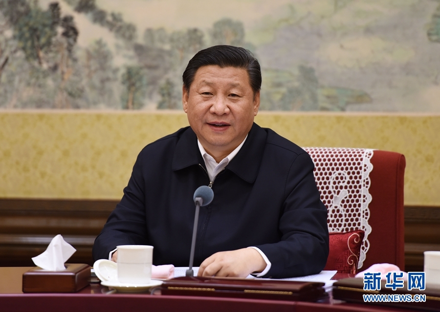 12月28日至29日，中共中央政治局召開專題民主生活會，對照檢查踐行“三嚴三實”情況，討論研究加強黨風廉政建設措施。中共中央總書記習近平主持會議并發(fā)表重要講話。新華社記者 李學仁 攝 
