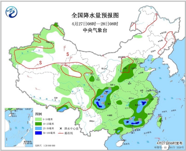 周末雨不休！南北方同迎大范圍降水