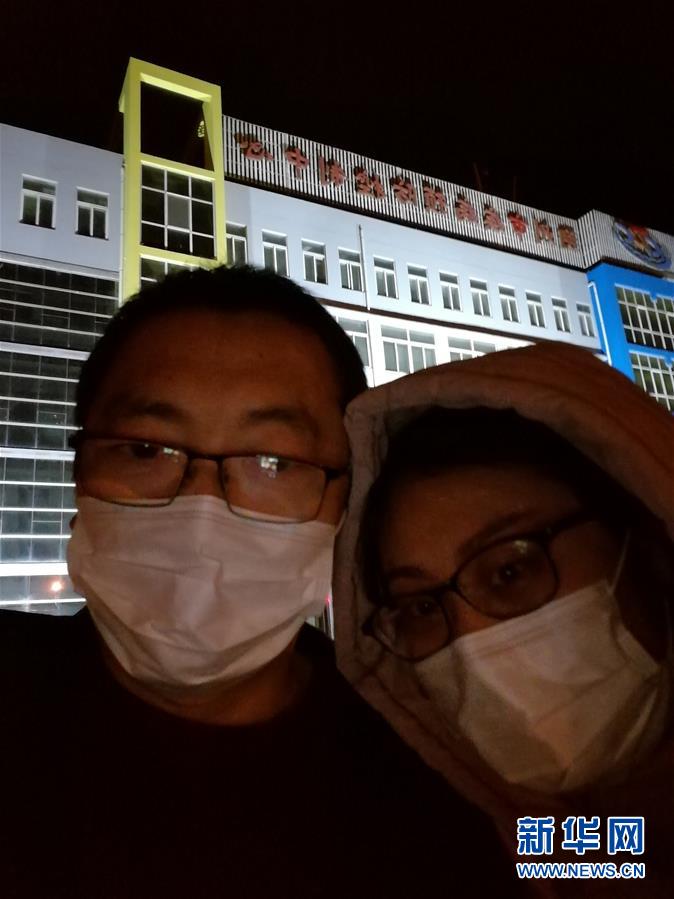 （一線抗疫群英譜·圖文互動）（3）山西檢測員伉儷：疫情不退，決不放松