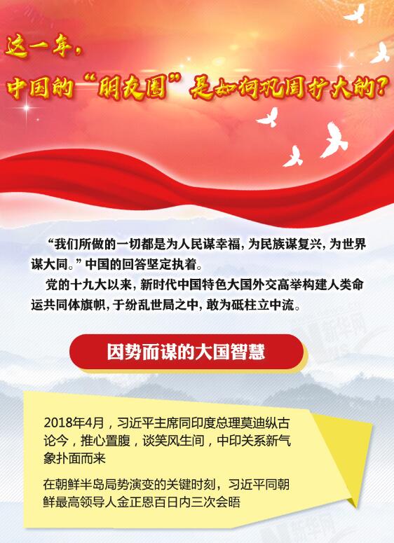 這一年，中國的“朋友圈”是如何鞏固擴大的？