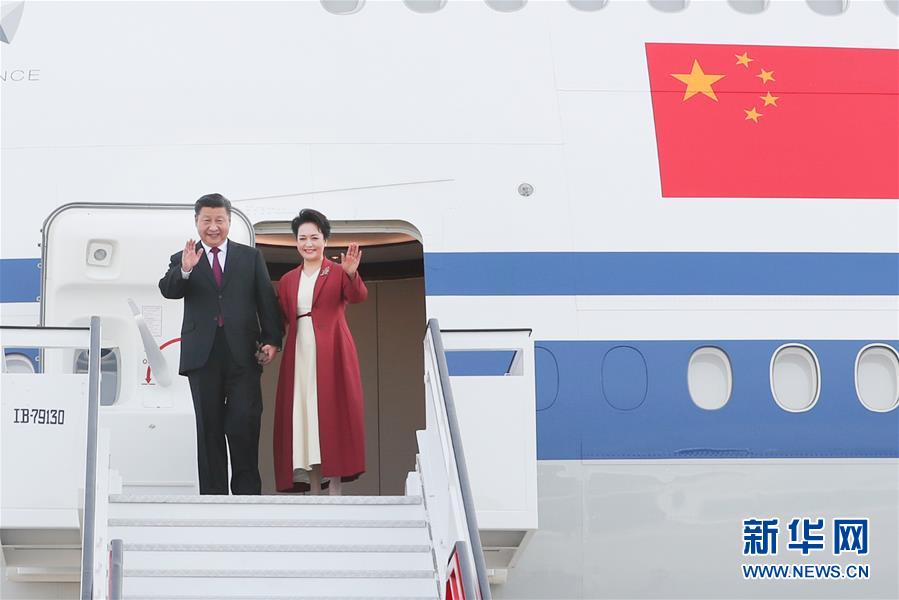 （時(shí)政）習(xí)近平抵達(dá)馬德里開始對西班牙王國進(jìn)行國事訪問