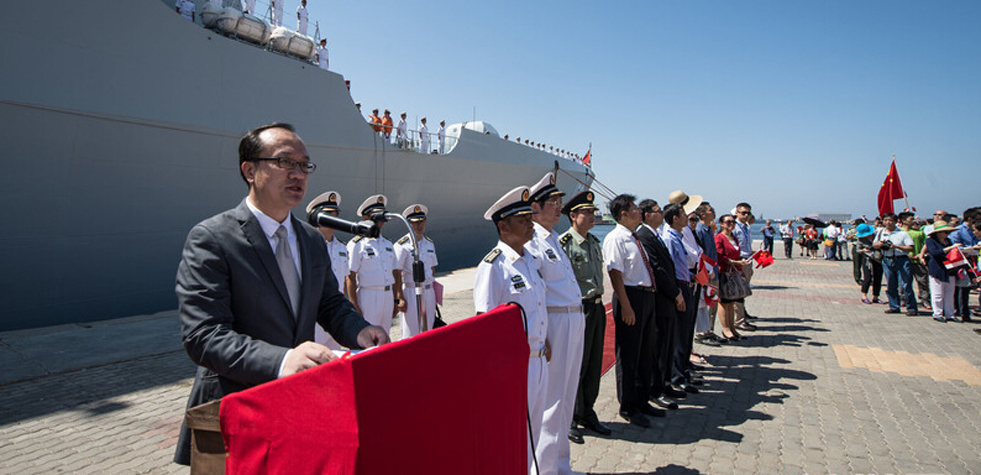 友誼、和平、交流、合作：中國海軍152艦艇編隊到訪埃及